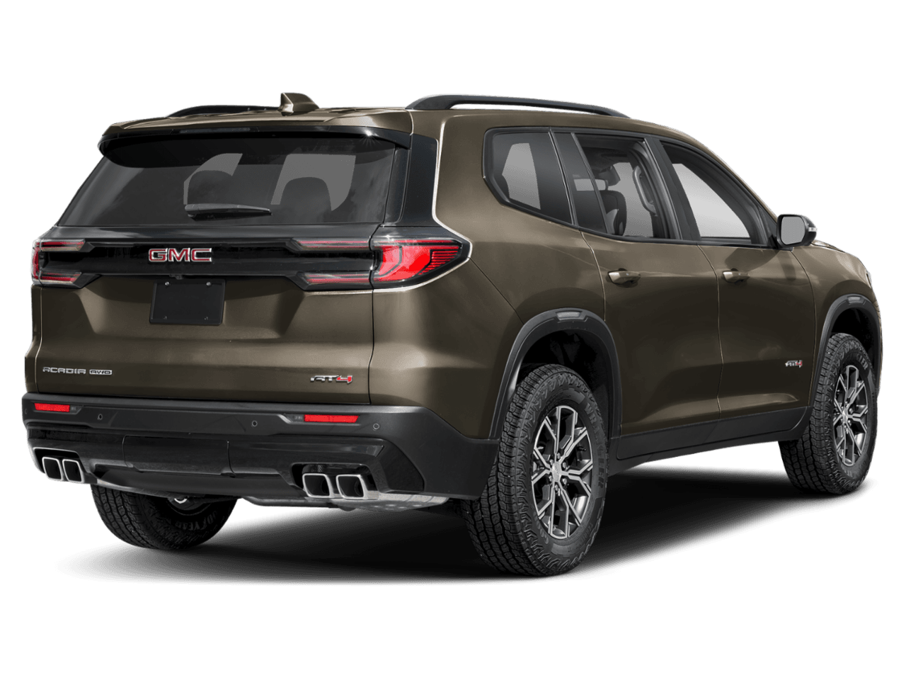 2025 GMC Acadia AWD - Rear 3/4, facing to the right