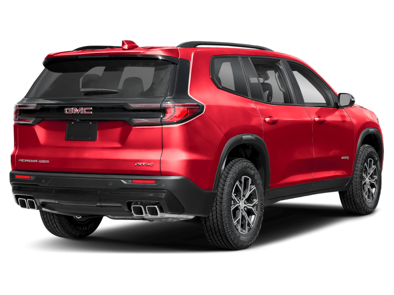 2025 GMC Acadia AWD - Rear 3/4, facing to the right