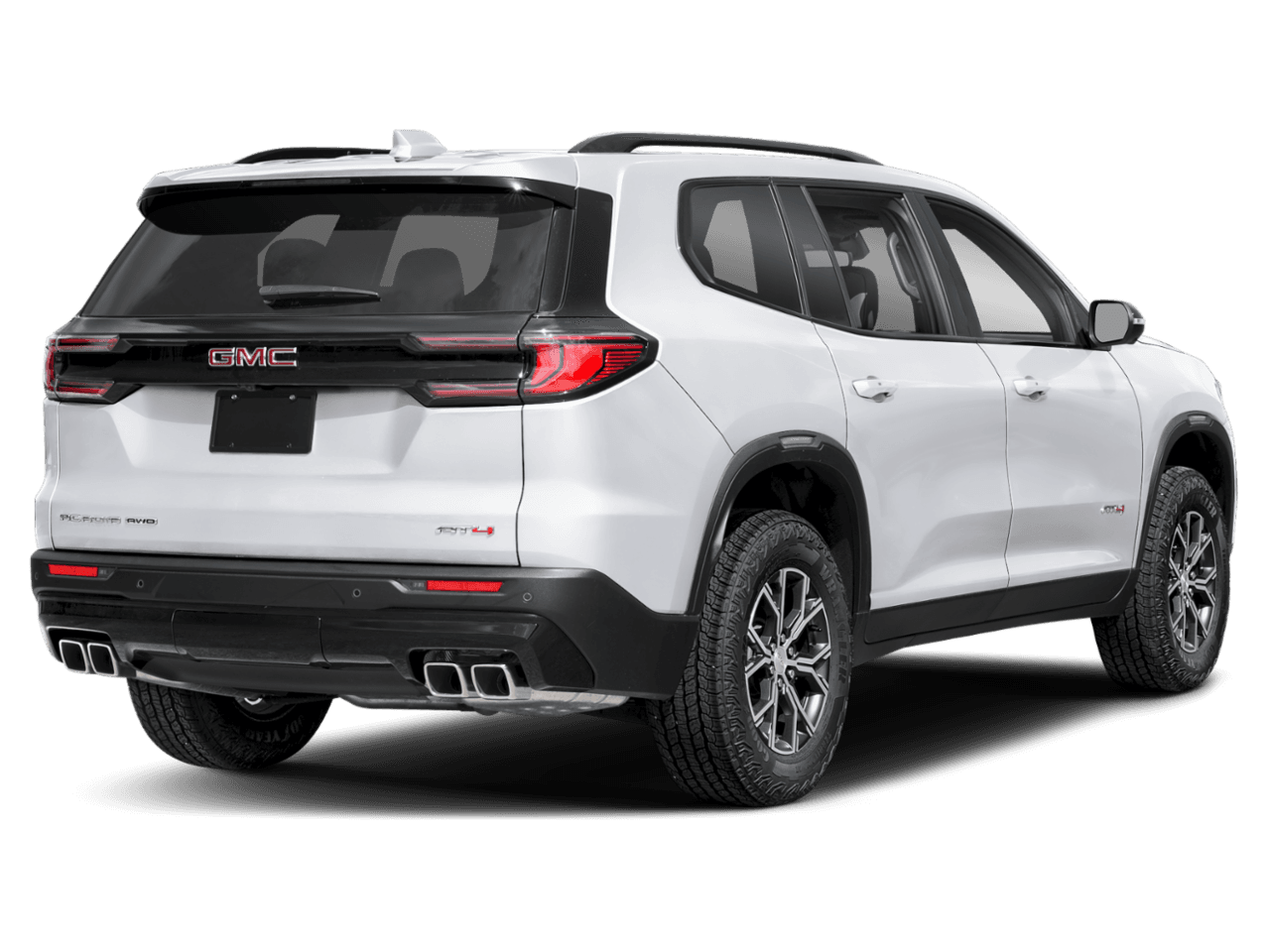2025 GMC Acadia AWD - Rear 3/4, facing to the right