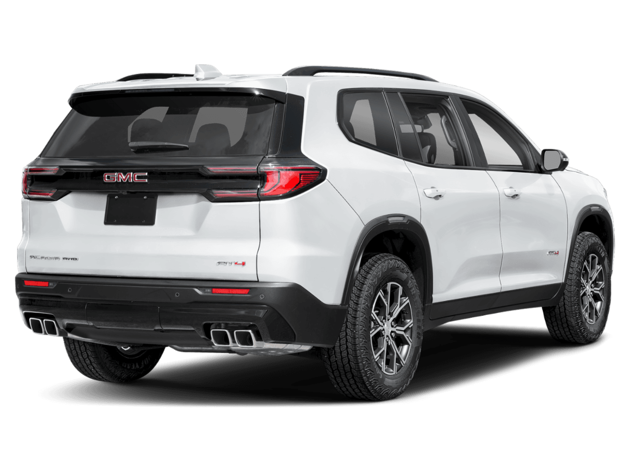 2025 GMC Acadia AWD - Rear 3/4, facing to the right