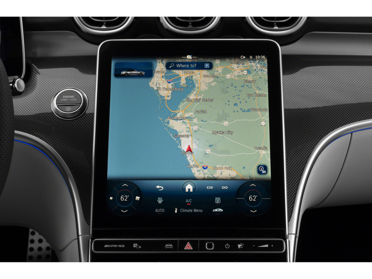 2025 Mercedes-Benz CLE AMG CLE 53 - Interior Navigation System