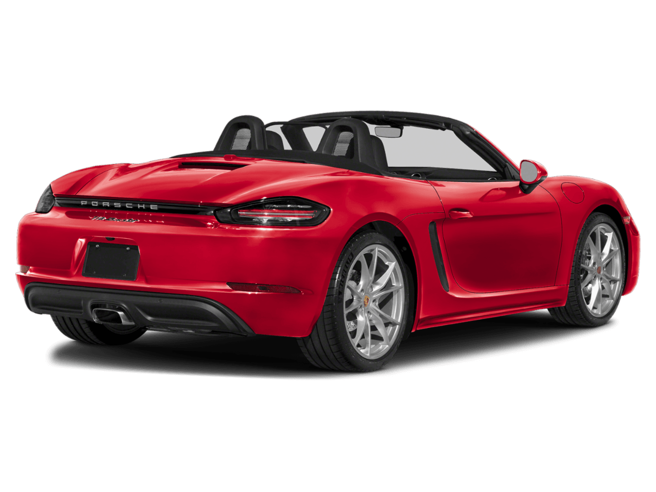 2025 Porsche 718 Boxster Style Edition - Rear 3/4, facing to the right