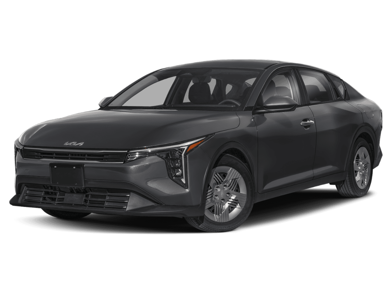 2025 Kia K4 LX - Front 3/4, facing to the left
