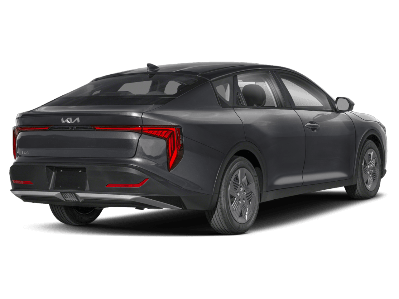2025 Kia K4 LX - Rear 3/4, facing to the right