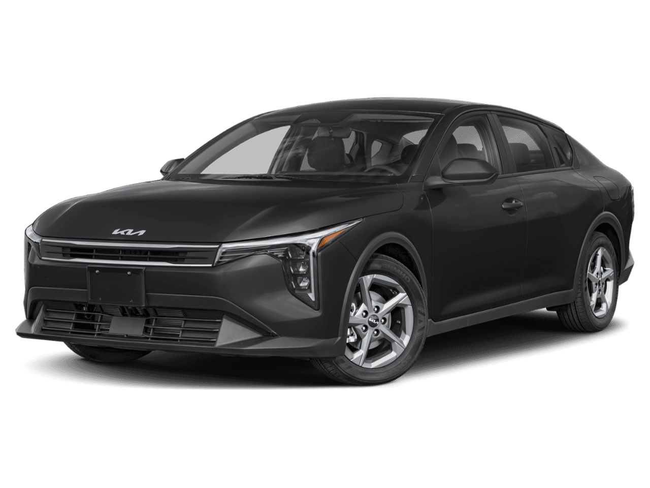 2025 Kia K4 LXS - Front 3/4, facing to the left