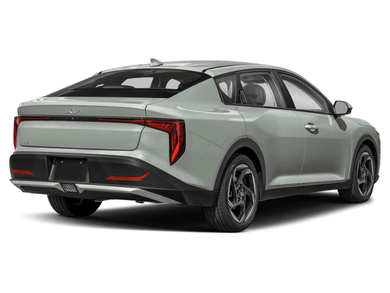 2025 Kia K4 EX - Rear 3/4, facing to the right