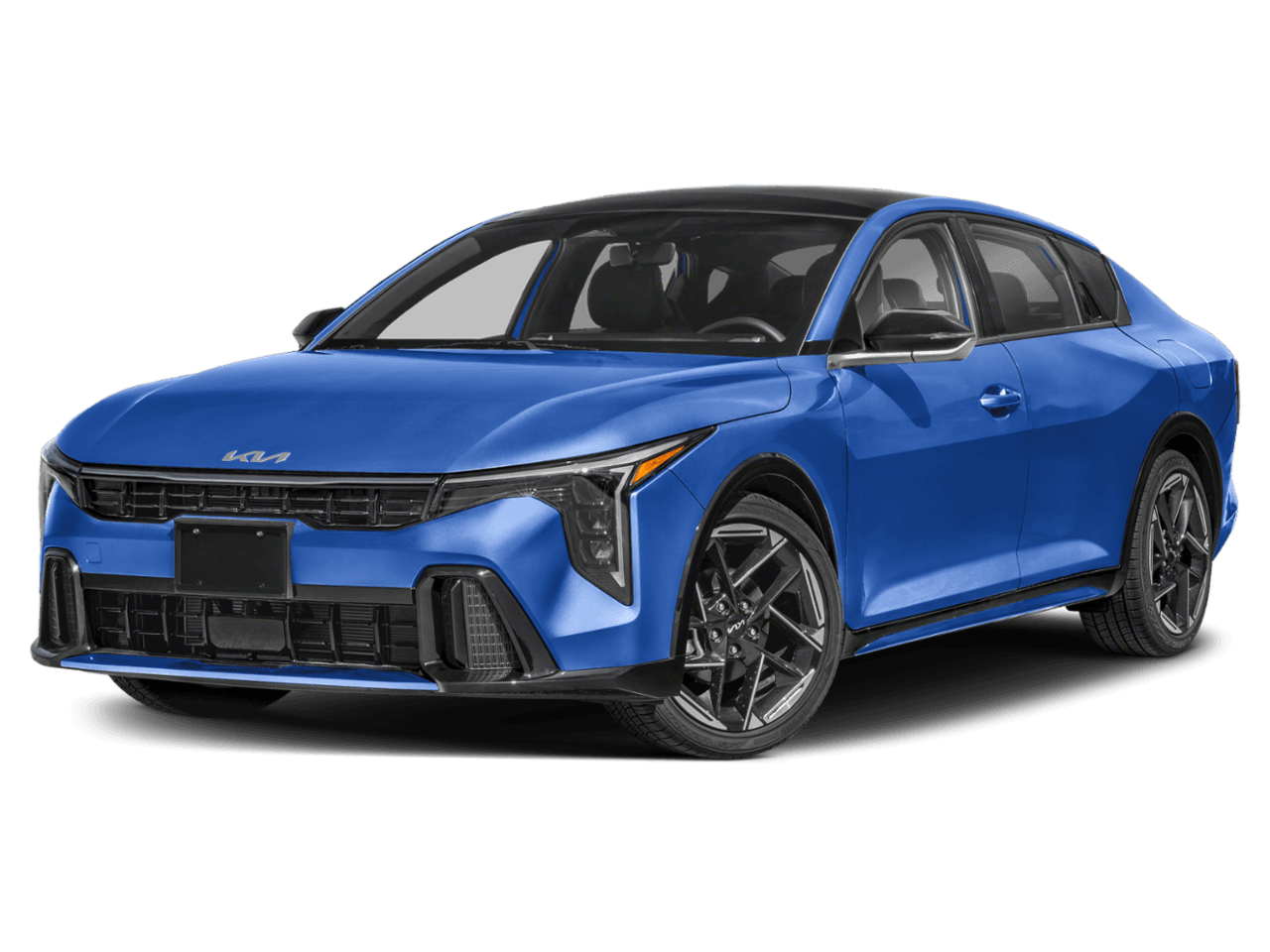 2025 Kia K4 GT-Line - Front 3/4, facing to the left