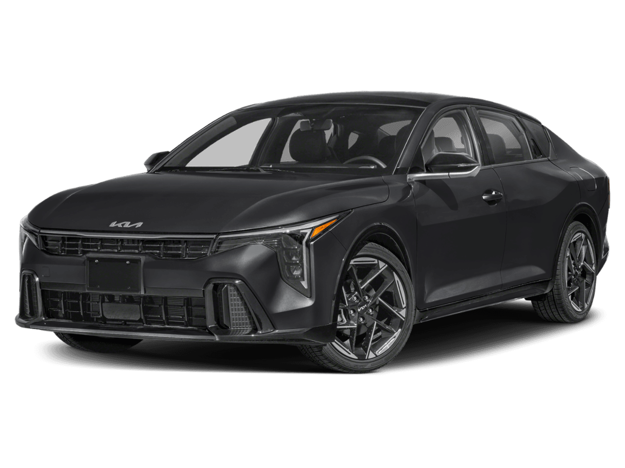 2025 Kia K4 GT-Line - Front 3/4, facing to the left