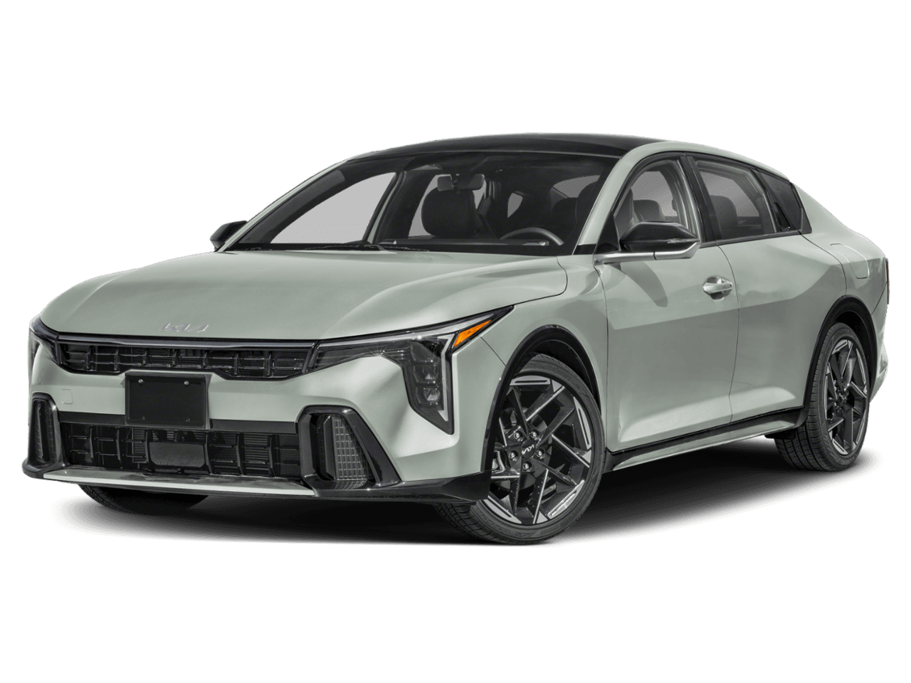 2025 Kia K4 GT-Line - Front 3/4, facing to the left
