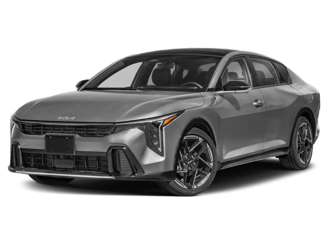 2025 Kia K4 GT-Line - Front 3/4, facing to the left