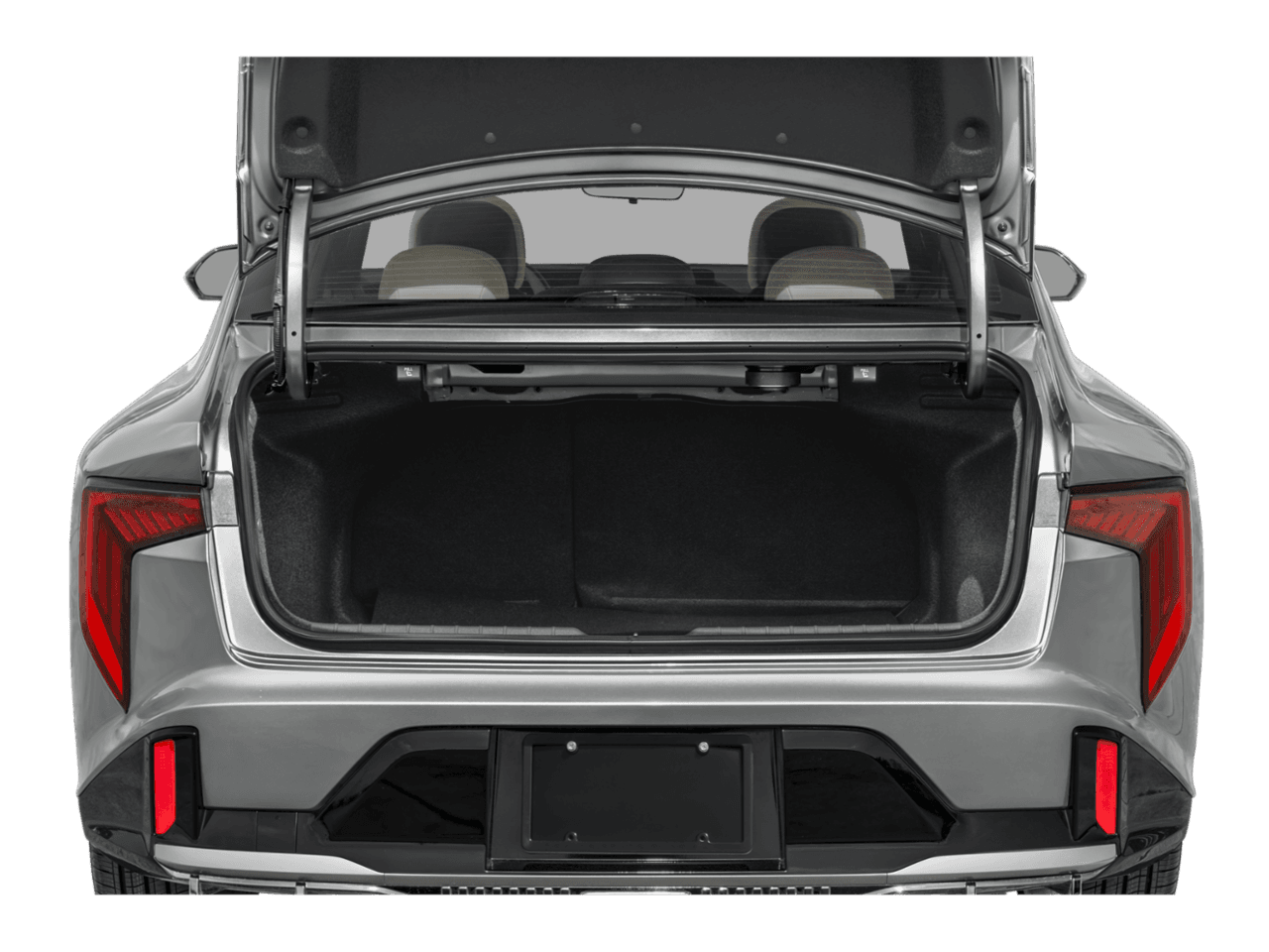 2025 Kia K4 GT-Line - Interior Trunk with Hatch Open Feature