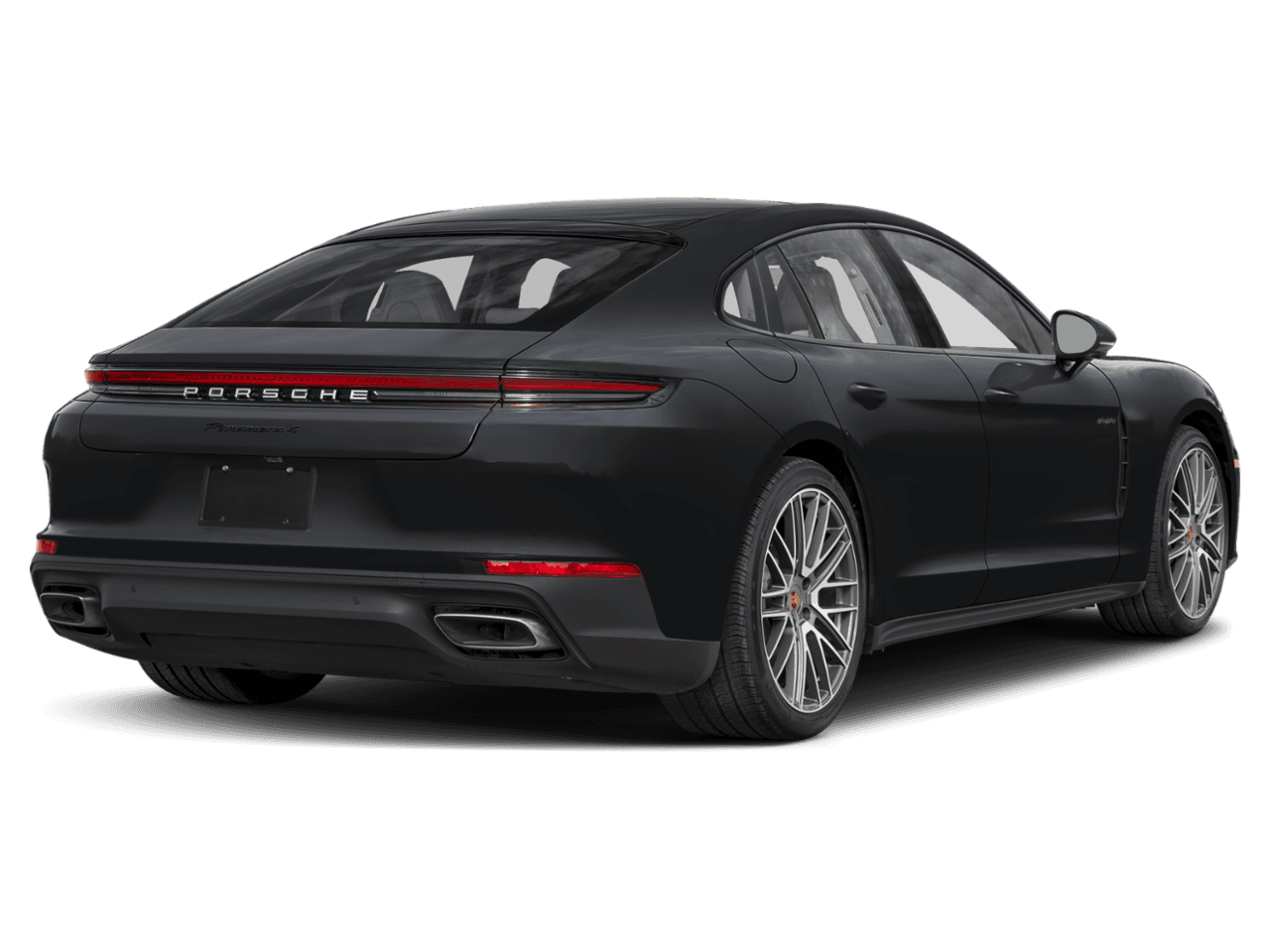 2025 Porsche Panamera Turbo S E-Hybrid - Rear 3/4, facing to the right