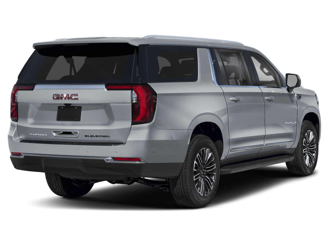 2025 GMC Yukon XL Elevation - Rear 3/4, facing to the right