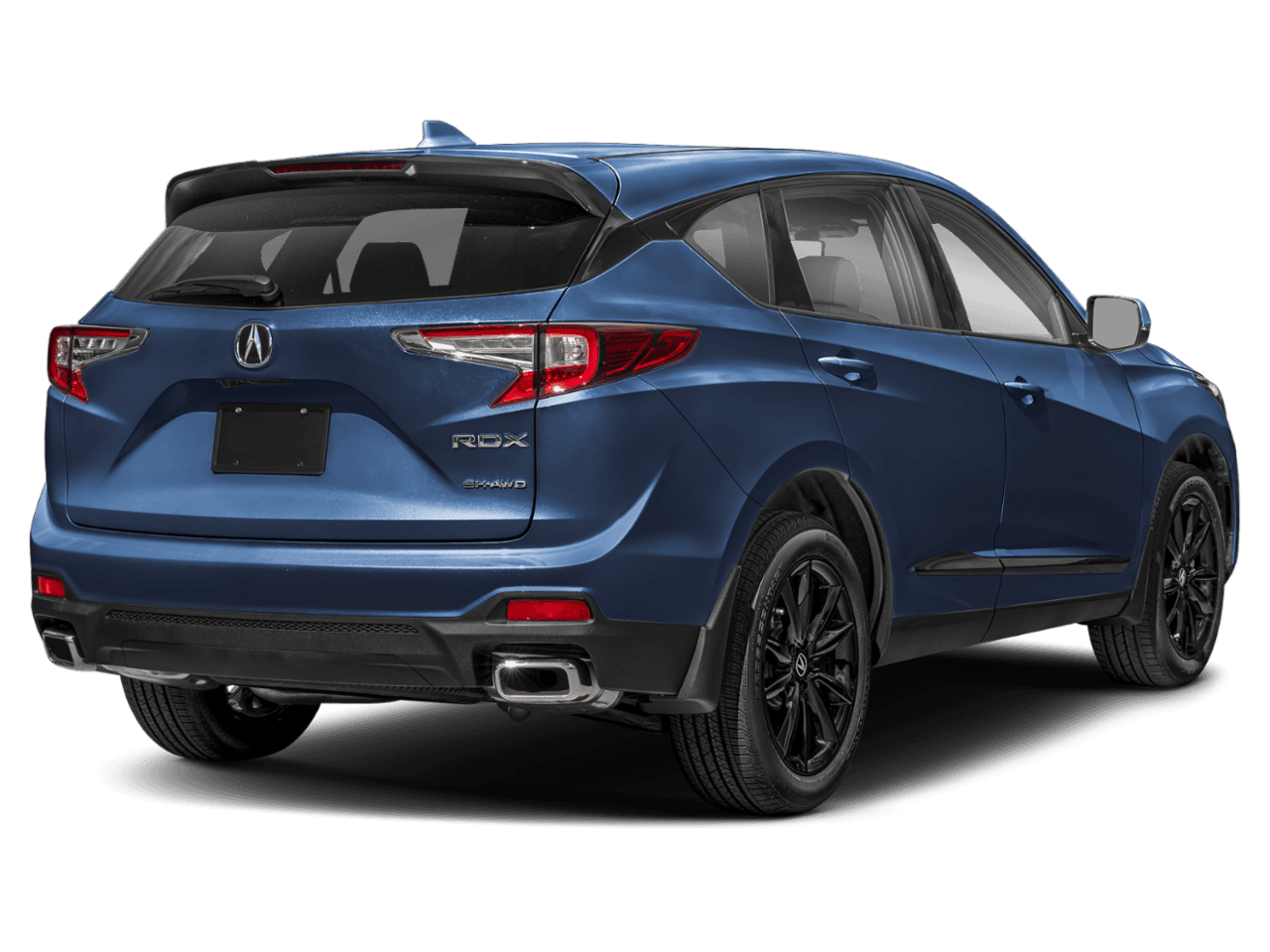 2025 Acura RDX SH-AWD - Rear 3/4, facing to the right