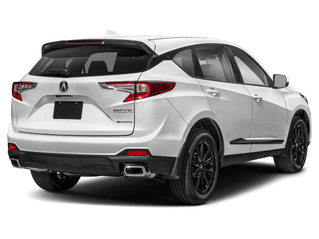 2025 Acura RDX SH-AWD - Rear 3/4, facing to the right