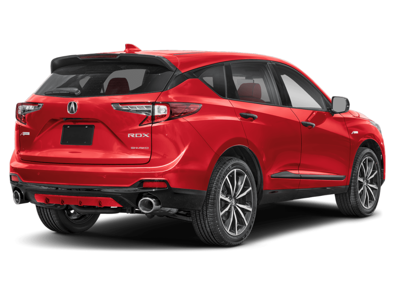 2025 Acura RDX SH-AWD - Rear 3/4, facing to the right