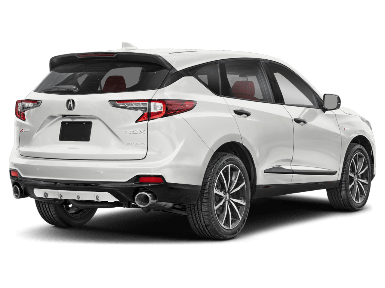 2025 Acura RDX SH-AWD - Rear 3/4, facing to the right