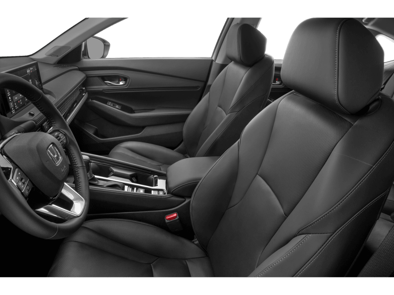 2025 Honda Accord Hybrid Touring - Interior Driver's Side with Door Open, Front Seat Feature