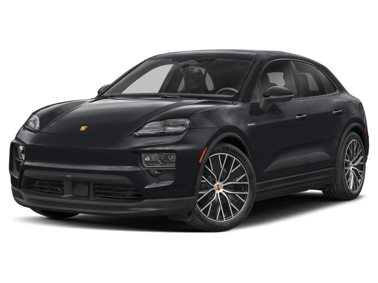 2025 Porsche Macan Electric 4 - Front 3/4, facing to the left