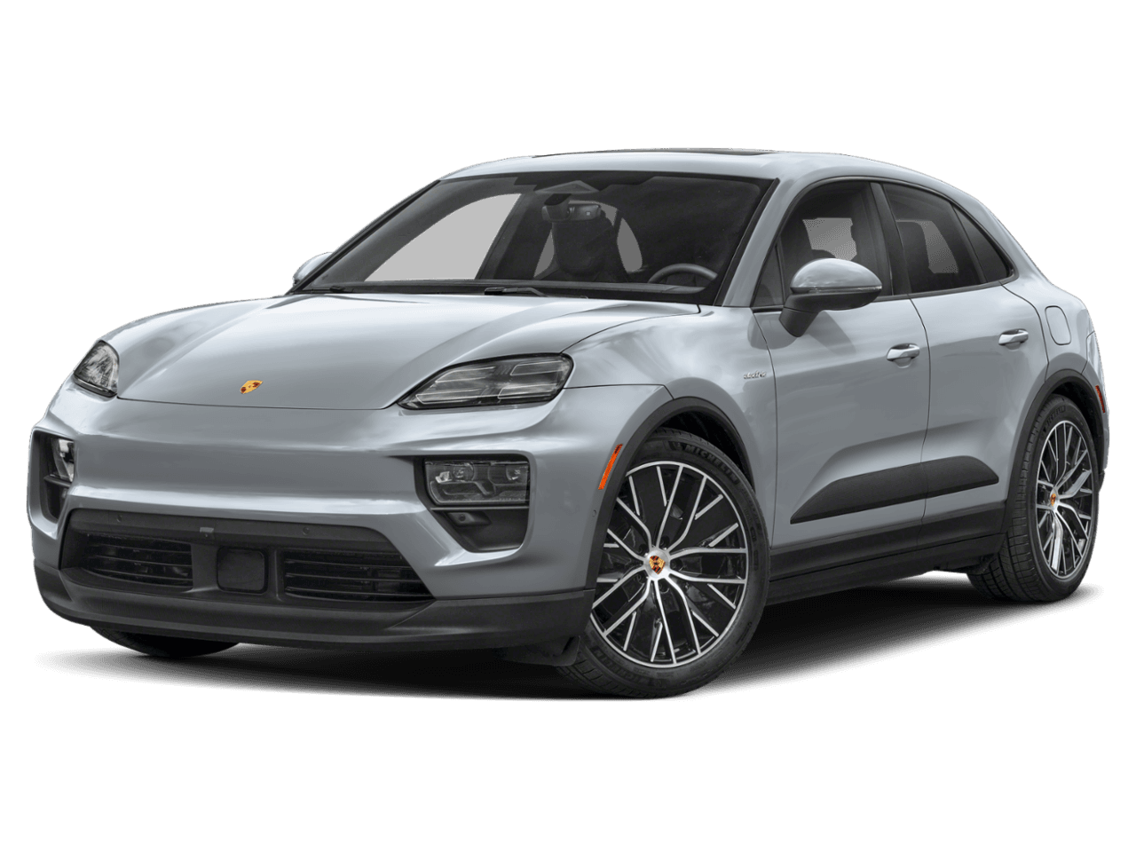 2025 Porsche Macan Electric 4 - Front 3/4, facing to the left