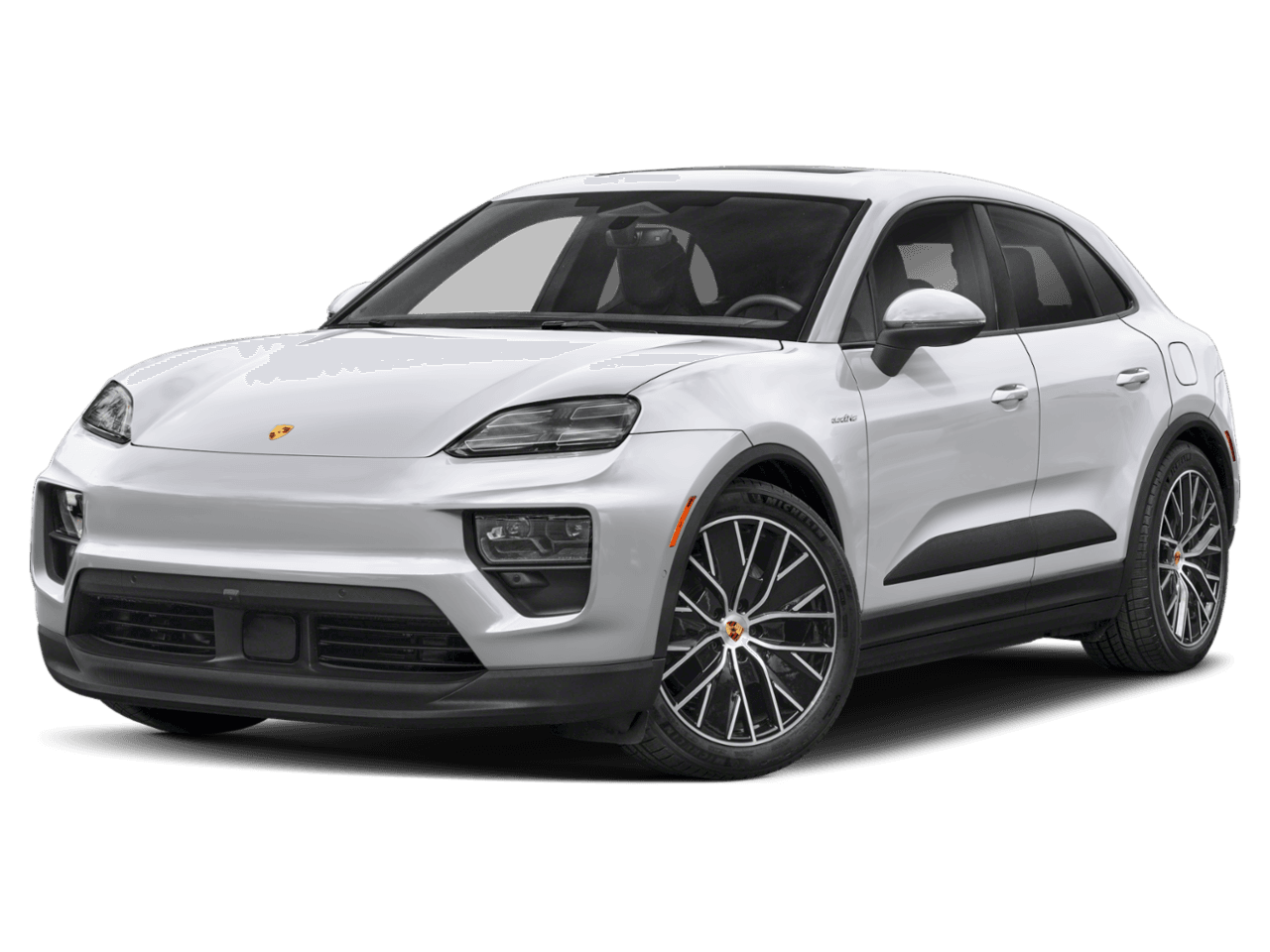 2025 Porsche Macan Electric 4 - Front 3/4, facing to the left