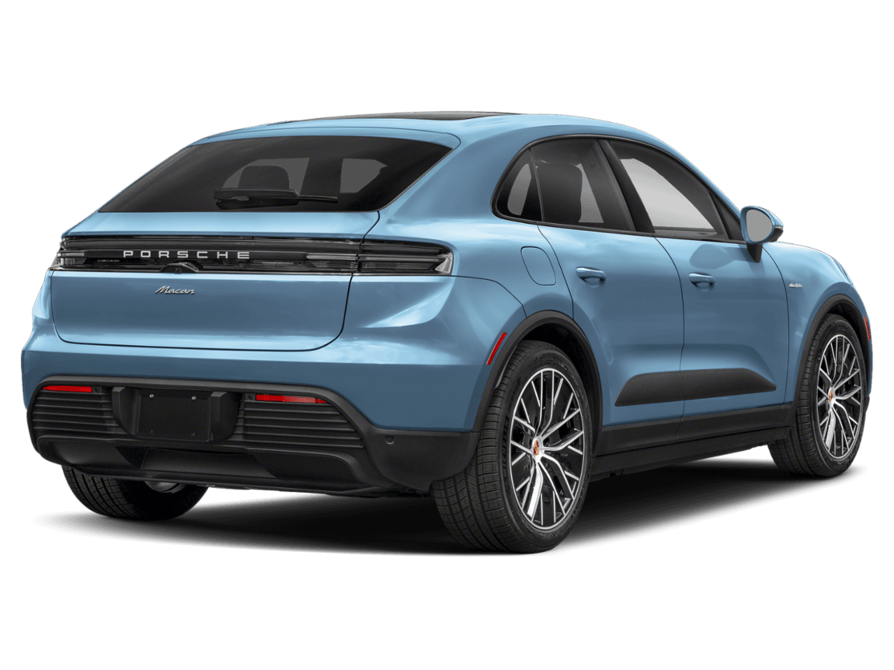 2025 Porsche Macan Electric 4 - Rear 3/4, facing to the right