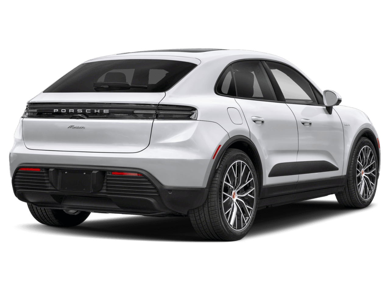 2025 Porsche Macan Electric 4 - Rear 3/4, facing to the right