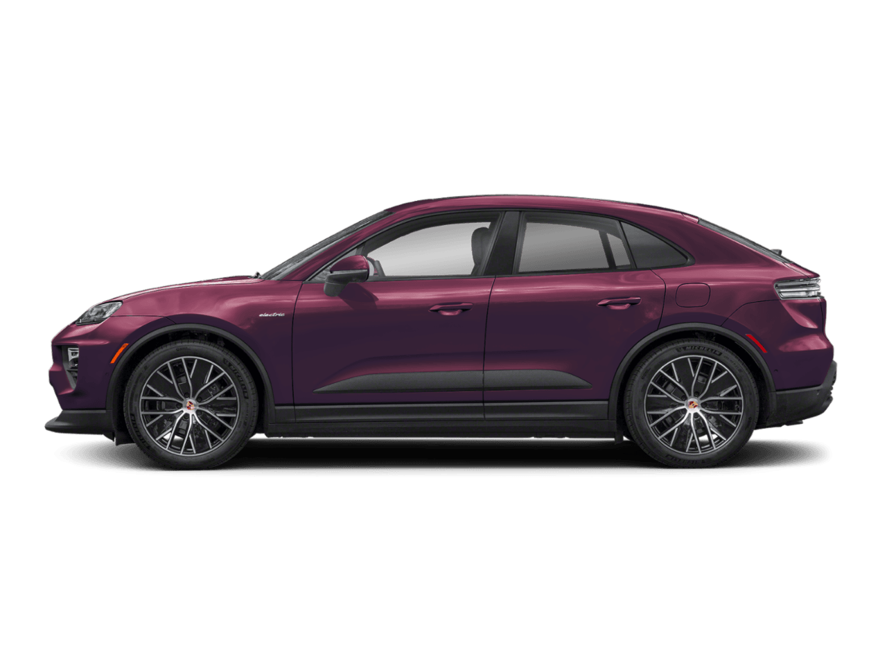 2025 Porsche Macan Electric Turbo - Profile, facing to the left