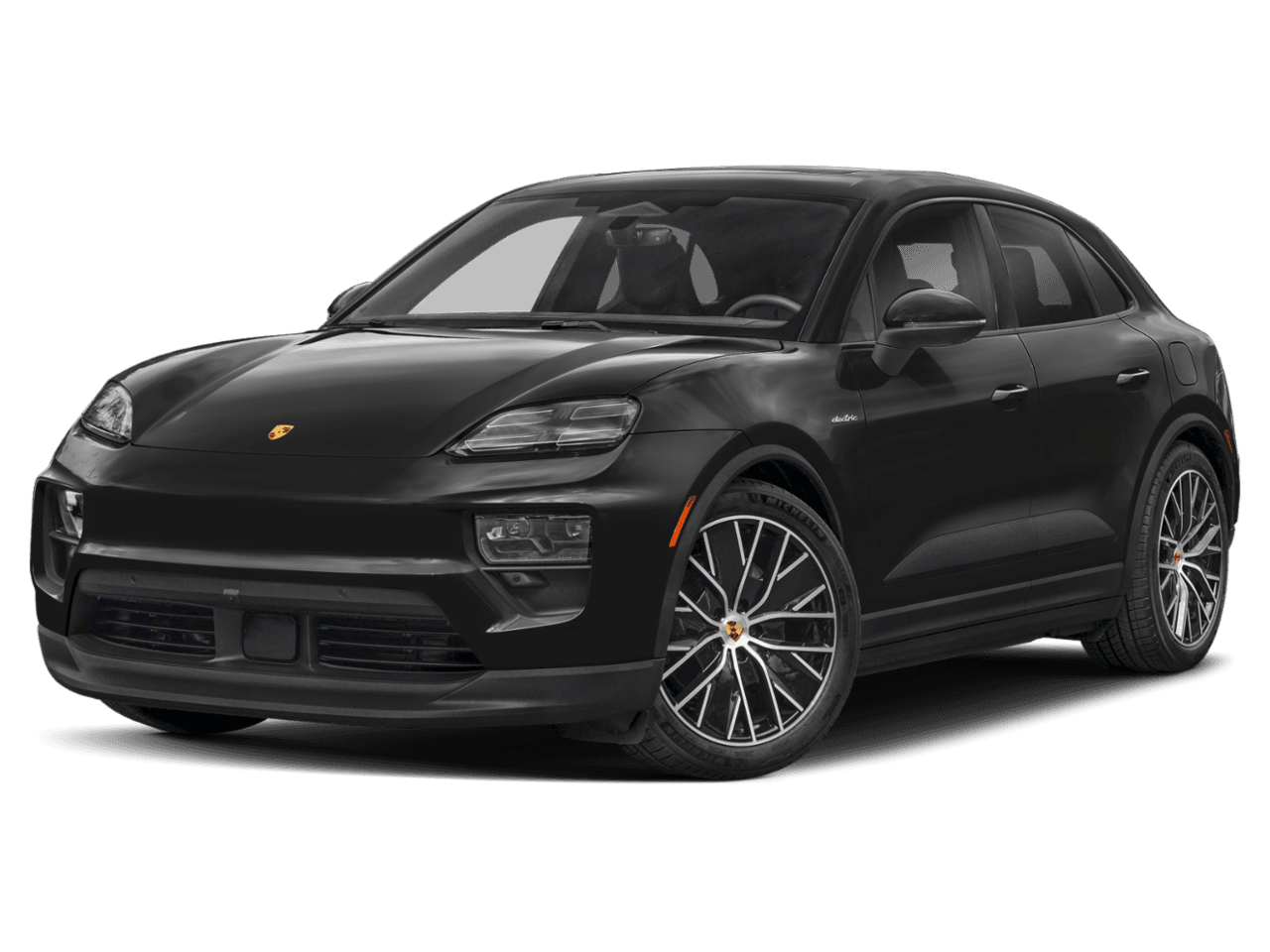 2025 Porsche Macan Electric 4S - Front 3/4, facing to the left