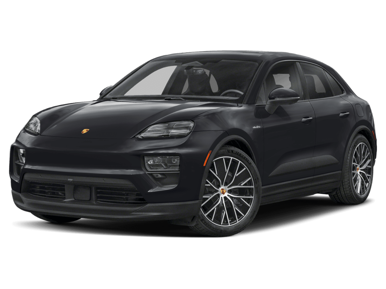 2025 Porsche Macan Electric 4S - Front 3/4, facing to the left
