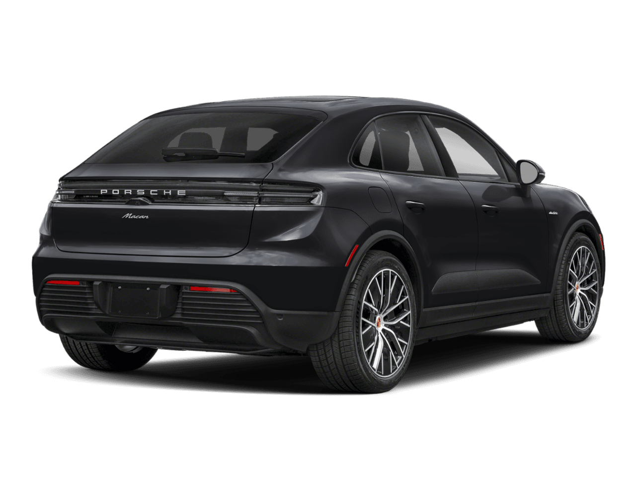 2025 Porsche Macan Electric - Rear 3/4, facing to the right
