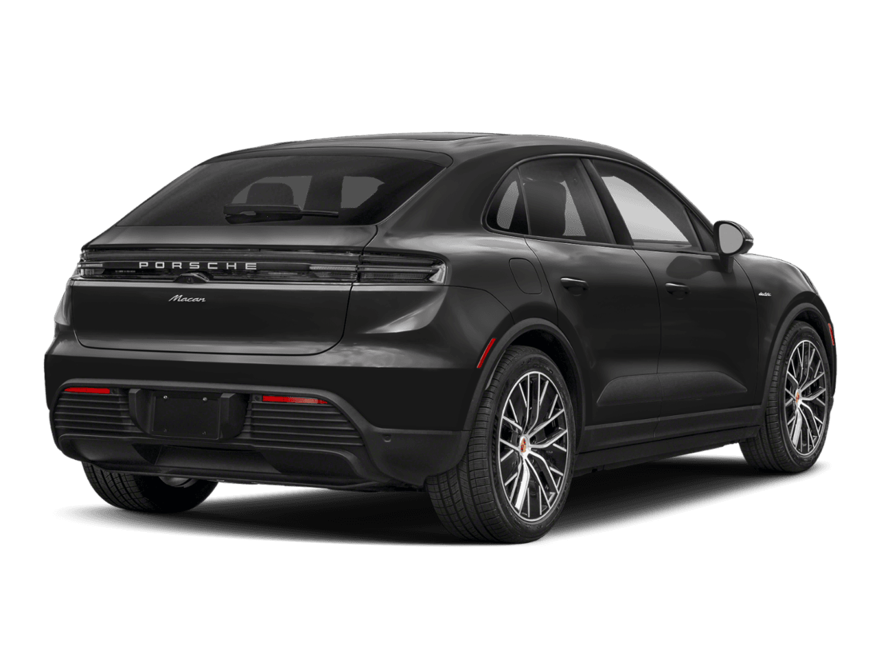 2025 Porsche Macan Electric - Rear 3/4, facing to the right