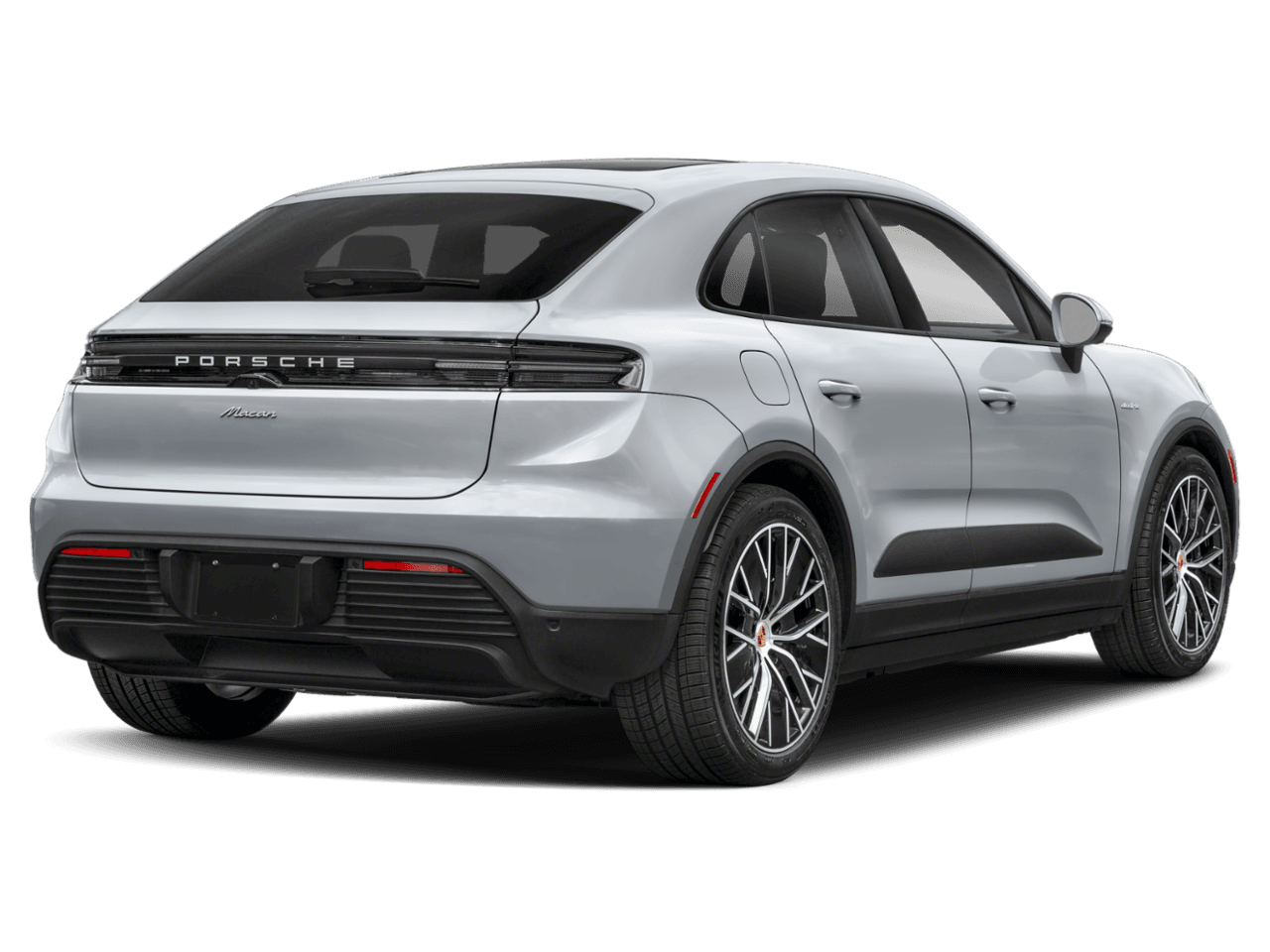 2025 Porsche Macan Electric - Rear 3/4, facing to the right
