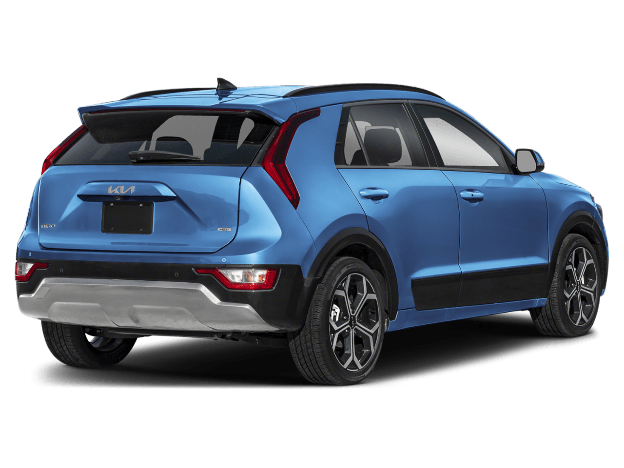 2025 Kia Niro EX Touring - Rear 3/4, facing to the right