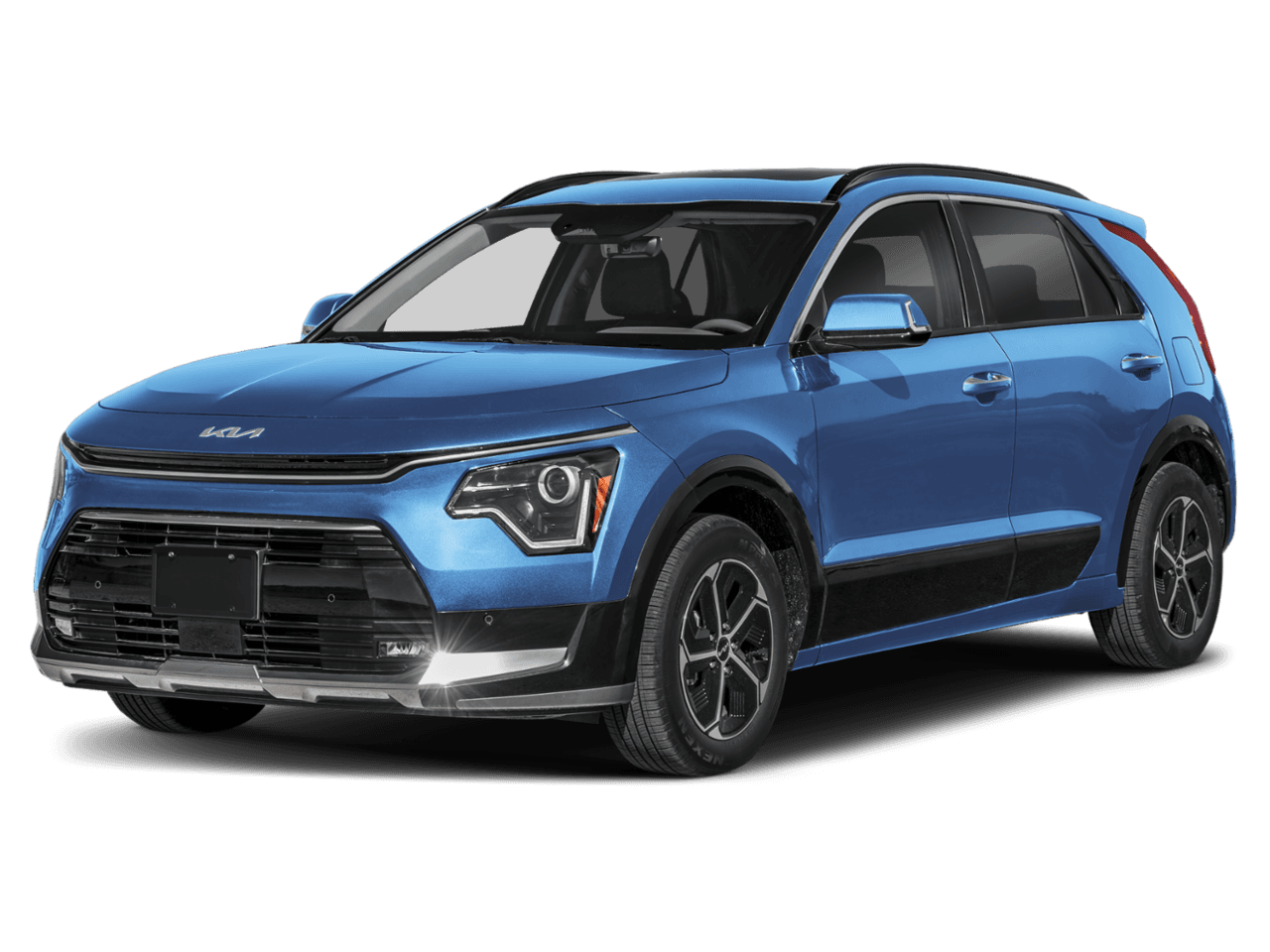 2025 Kia Niro SX - Front 3/4, facing to the left