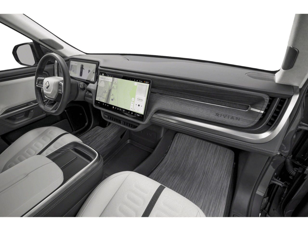 2025 Rivian R1T Ascend - Interior Passenger Dash