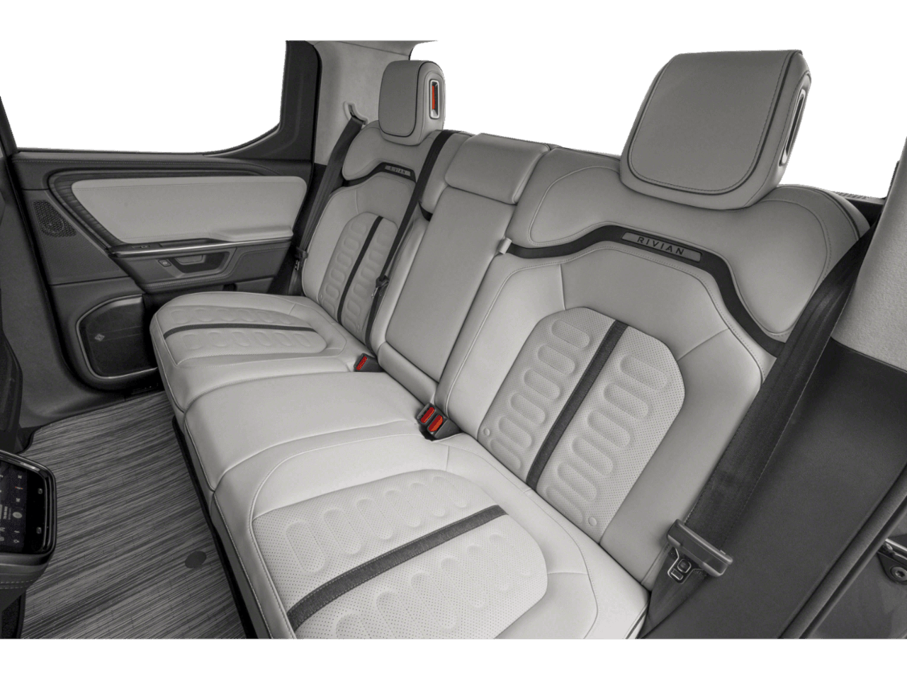 2025 Rivian R1T Ascend - Interior Rear seats