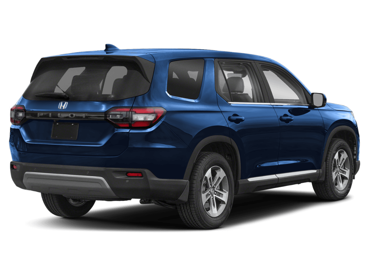 2025 Honda Pilot EX-L+ - Rear 3/4, facing to the right