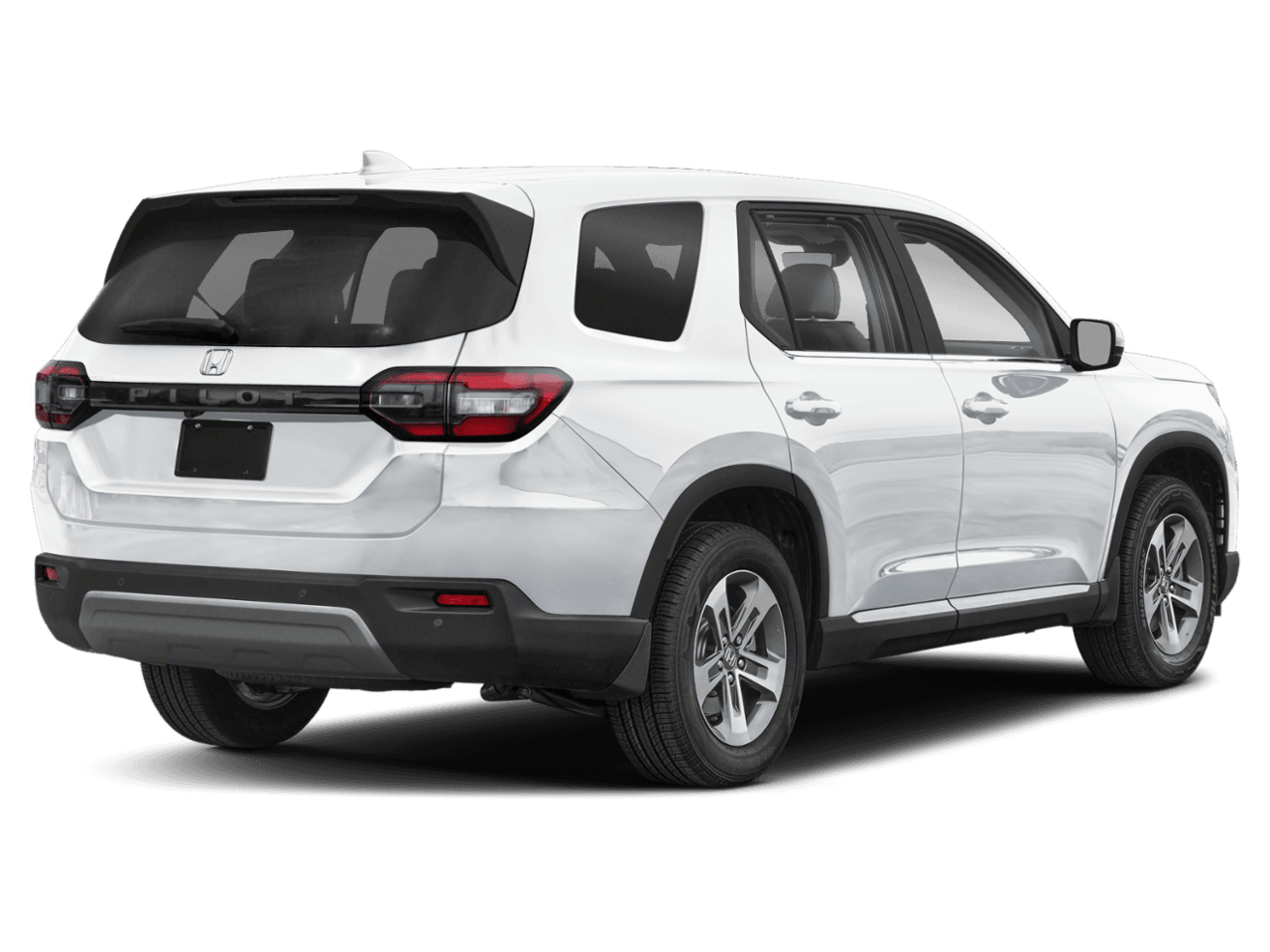 2025 Honda Pilot EX-L+ - Rear 3/4, facing to the right