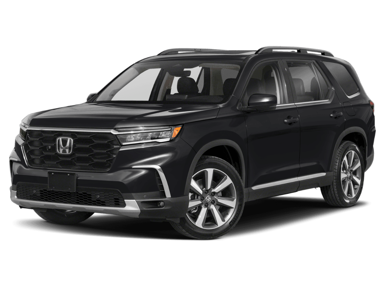 2025 Honda Pilot Touring+ - Front 3/4, facing to the left