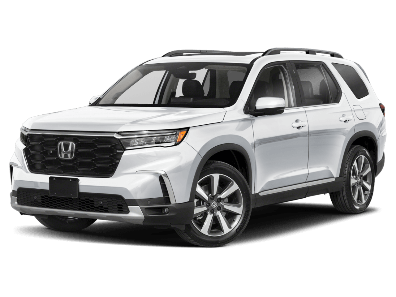 2025 Honda Pilot Touring+ - Front 3/4, facing to the left