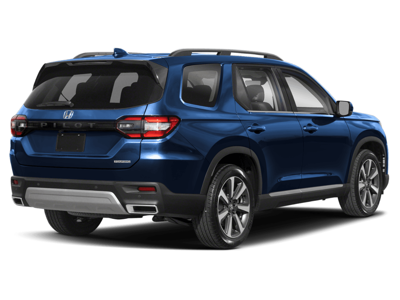 2025 Honda Pilot Touring+ - Rear 3/4, facing to the right