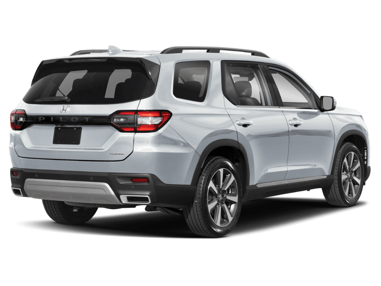 2025 Honda Pilot Touring+ - Rear 3/4, facing to the right