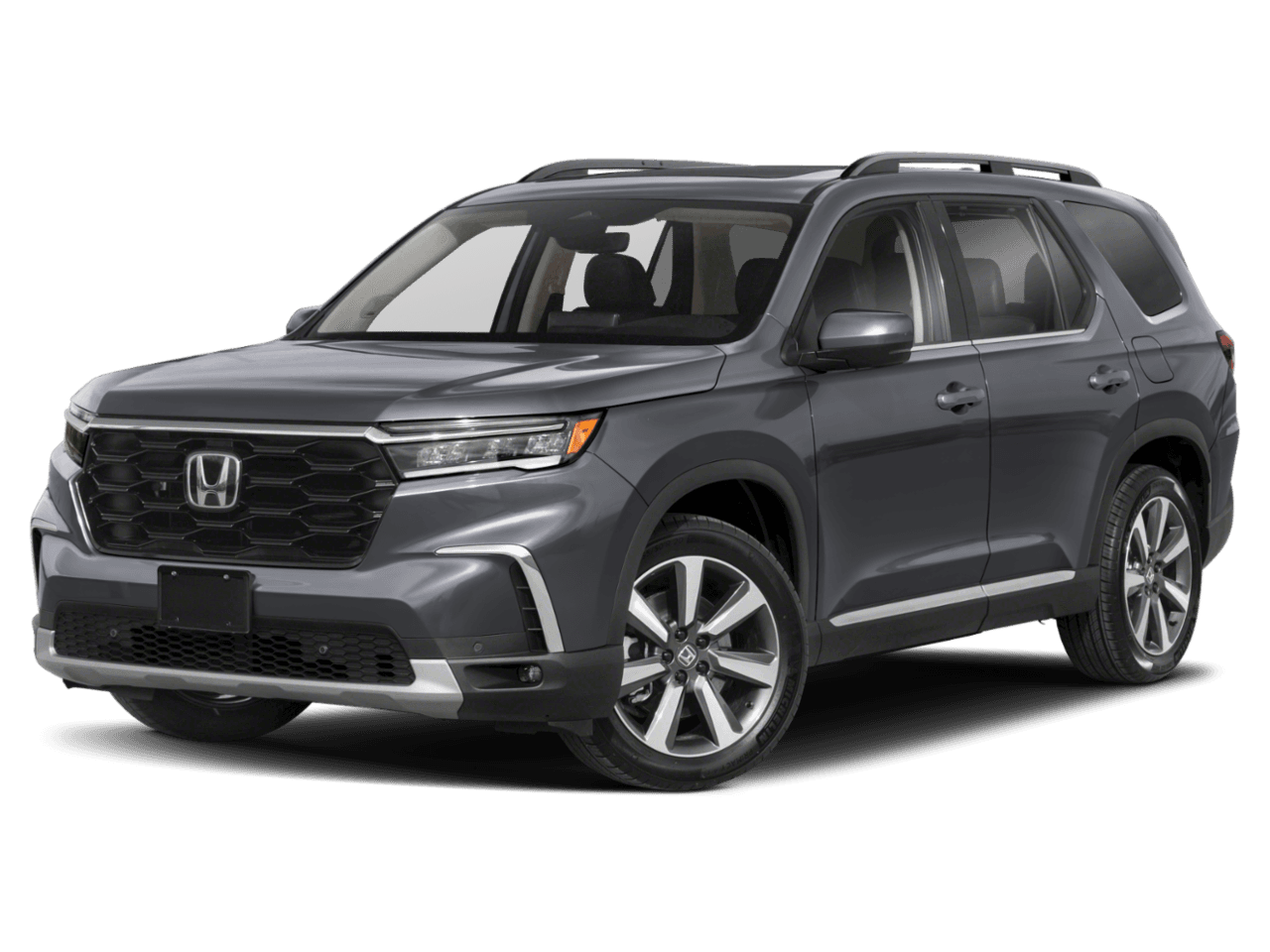 2025 Honda Pilot Touring+ - Front 3/4, facing to the left