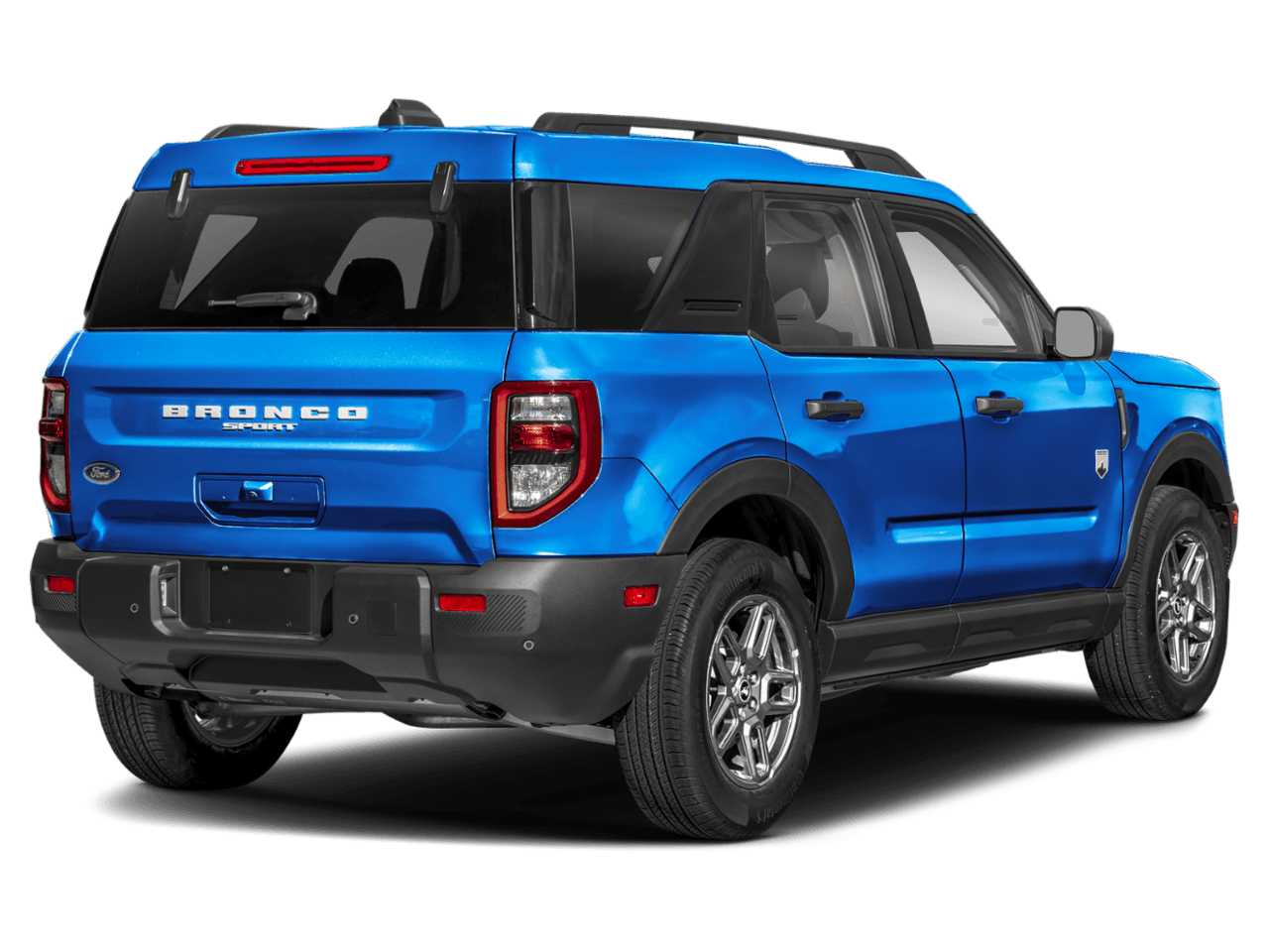 2025 Ford Bronco Sport Big - Rear 3/4, facing to the right