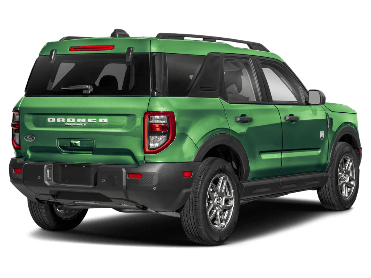 2025 Ford Bronco Sport Big - Rear 3/4, facing to the right