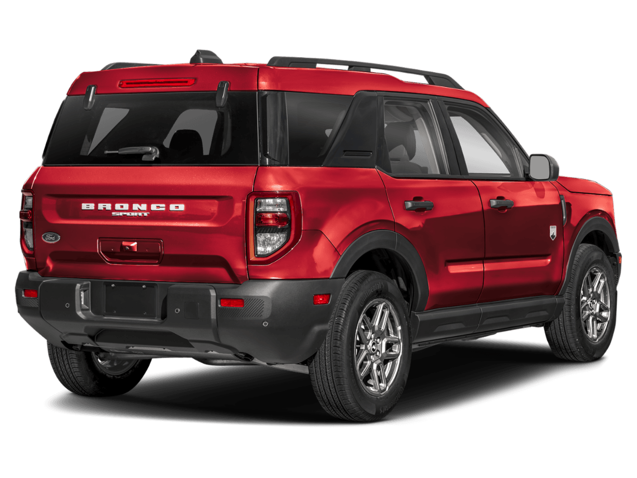 2025 Ford Bronco Sport Big - Rear 3/4, facing to the right