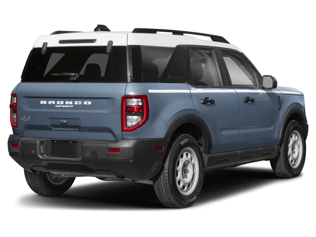 2025 Ford Bronco Sport Heritage - Rear 3/4, facing to the right