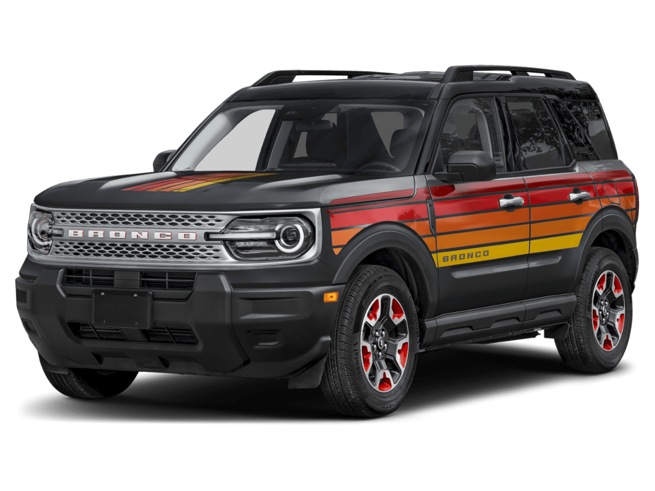 2025 Ford Bronco Sport Free - Front 3/4, facing to the left