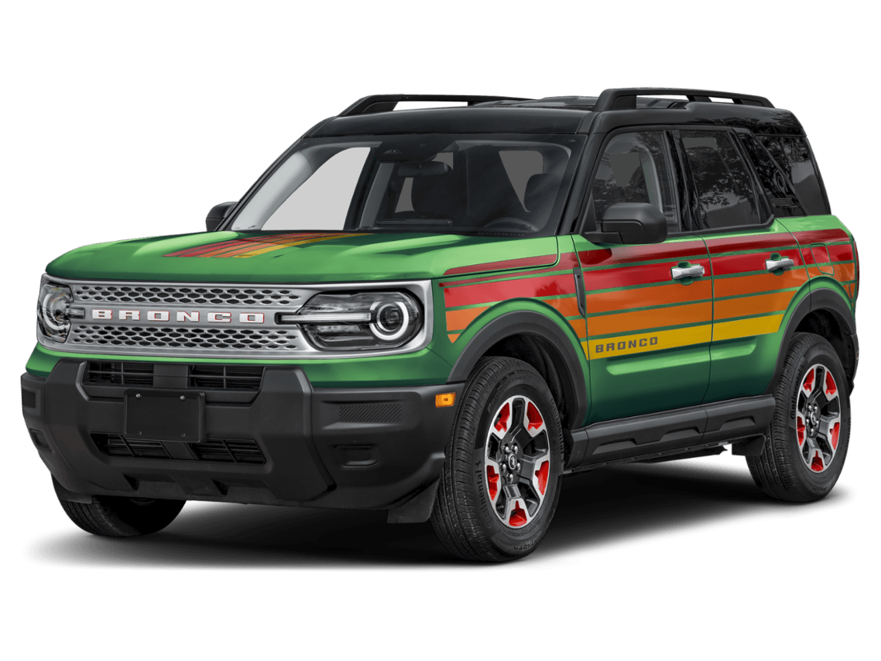 2025 Ford Bronco Sport Free - Front 3/4, facing to the left